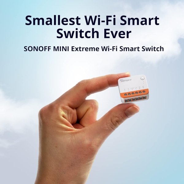 SONOFF MINIR4 WiFi Smart Switch, 2 Way Smart Micromodule Switch, Detach Relay Mode, WiFi 2.4G, APP Control, Mini Smart Switch Compatible with Alexa, Google Home, 10A/2200W - Image 3