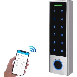 BSTUOKEY WiFi 125Khz EM Card,Fingerprint Access Controller,IP67 Waterproof, Access Control Keypad,Door Lock Opener,Backlight Tuya Mobile APP,1000 User (Fingerprint Version)