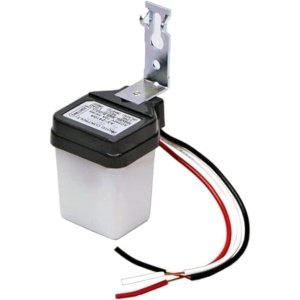 Photocell Auto Street Light (220V/10A, White)