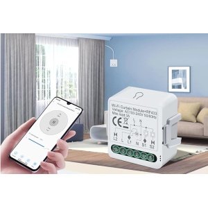 Wifi Control Part in Shutter with RF Remote