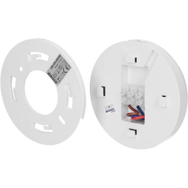 Motion Sensor 360 ° 10-1200 W Ceiling Installation Infrared Flush-Mounted white 207 (white) - Image 3